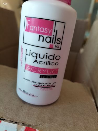 Customer photo review of Monómero Secado Rápido 2 oz Fantasy Nails