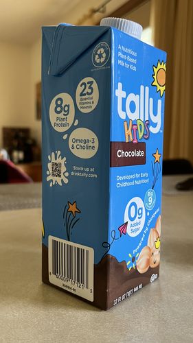 Customer photo review of tally KIDS Chocolate 32oz