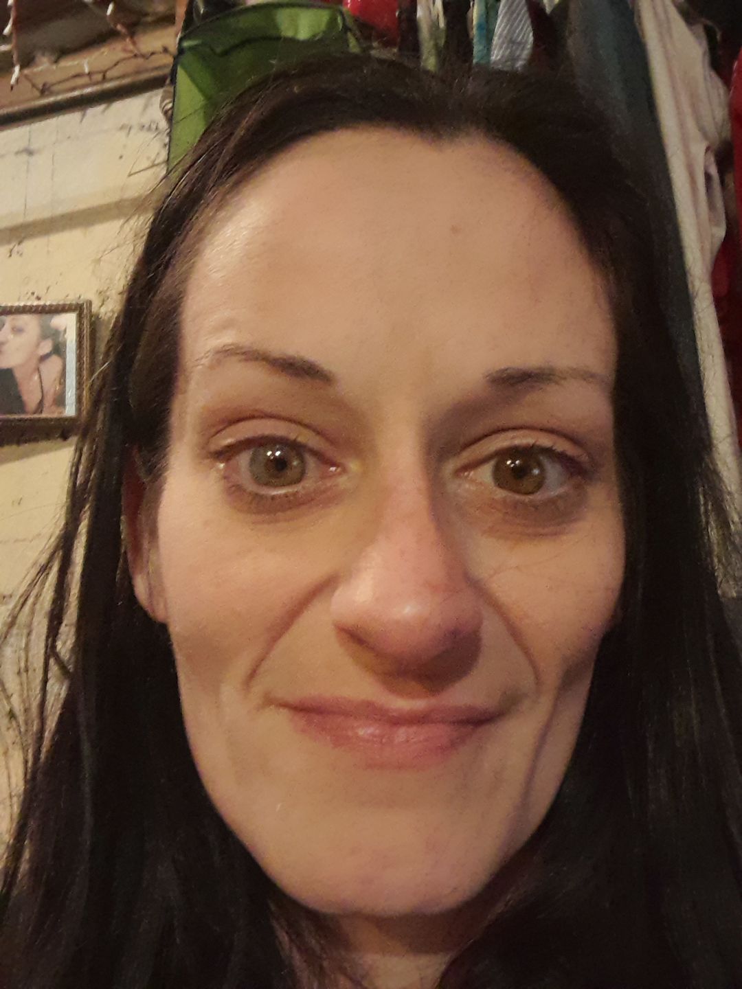 Customer photo review of Premium Candy Gray Prescription Colored Contact Lenses