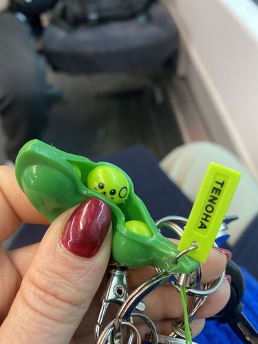 Customer photo review of TENOHAmame Keychain
