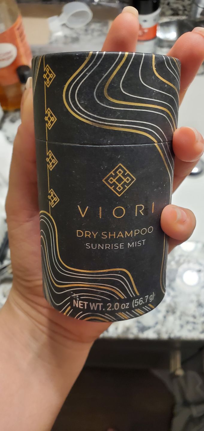 Customer photo review of Sunrise Mist Dry Shampoo