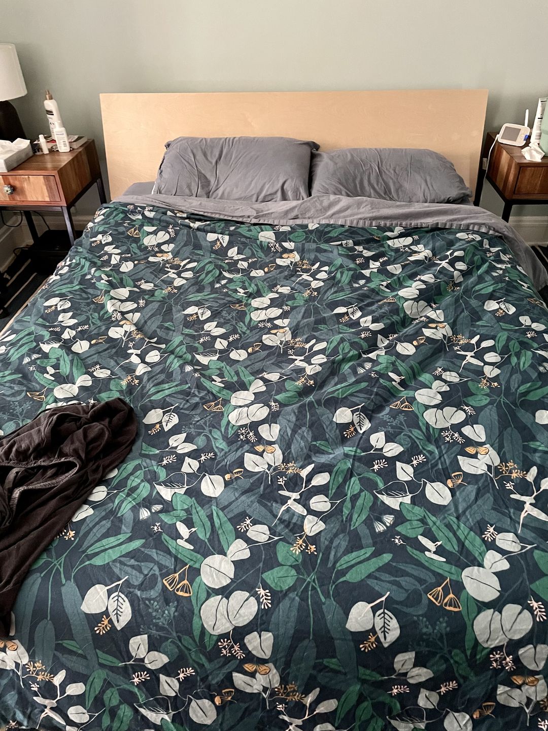 Customer photo review of Wool Comforter, Queen