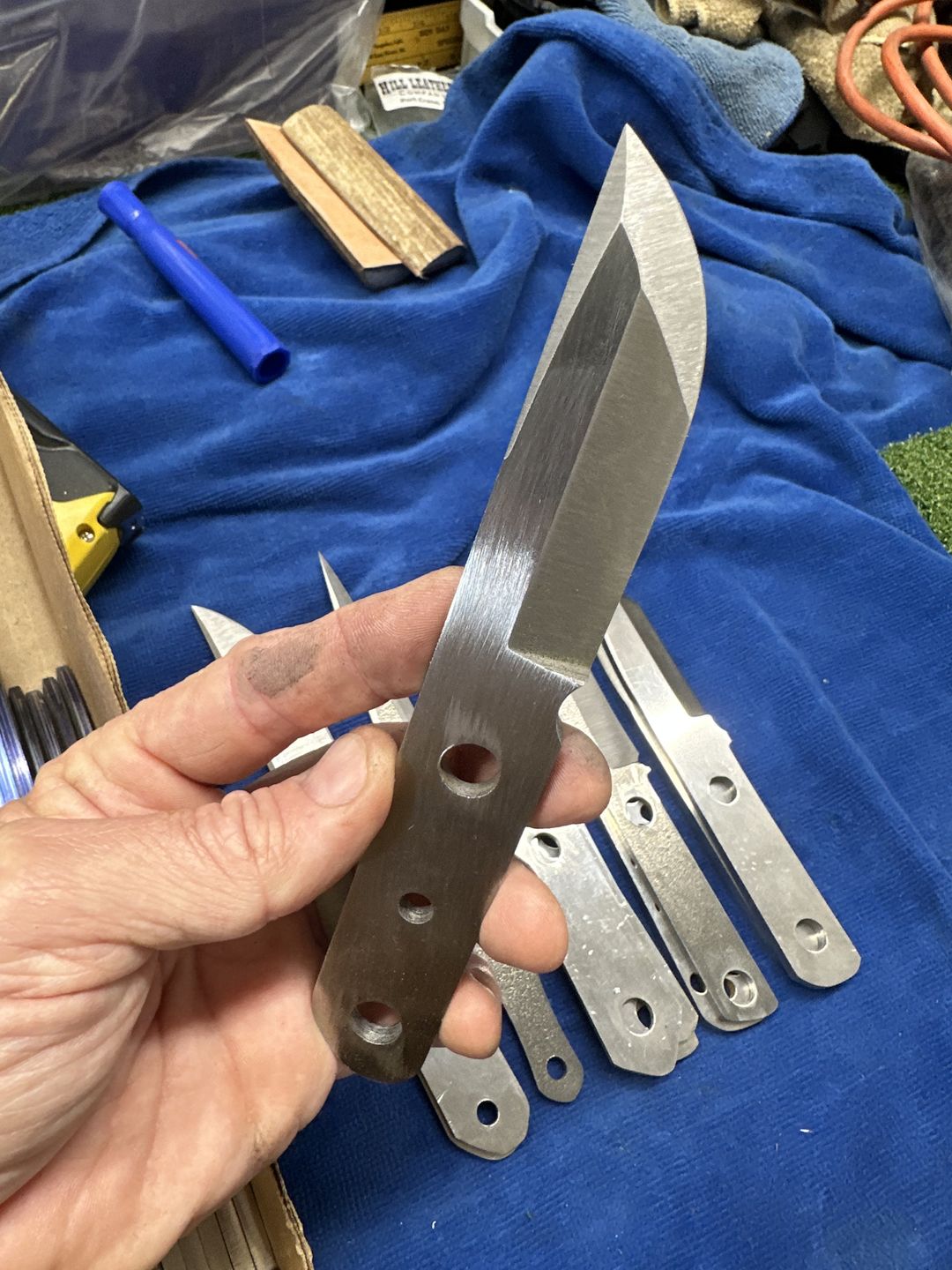 Customer photo review of 2" x 72" Sanding Belts for Stock Removal 20 PACK (BULK DISCOUNT)