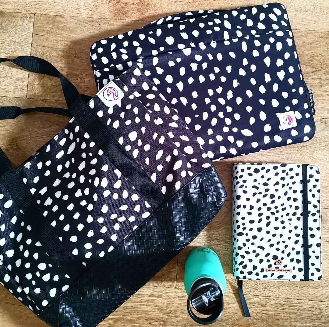 Customer photo review of Dalmatian Tote Bag