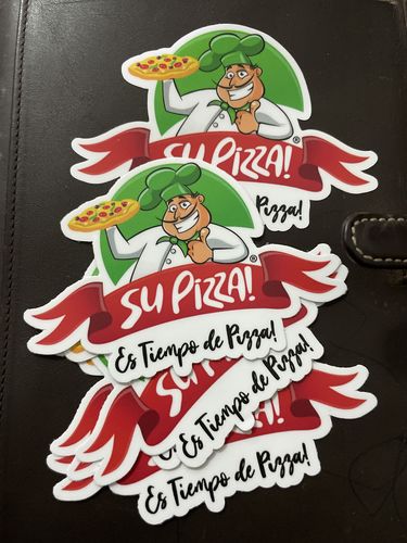 Customer photo review of Stickers Troquelados | Super Promo