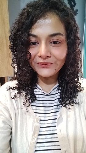 Customer photo review of Defining Hair Gel