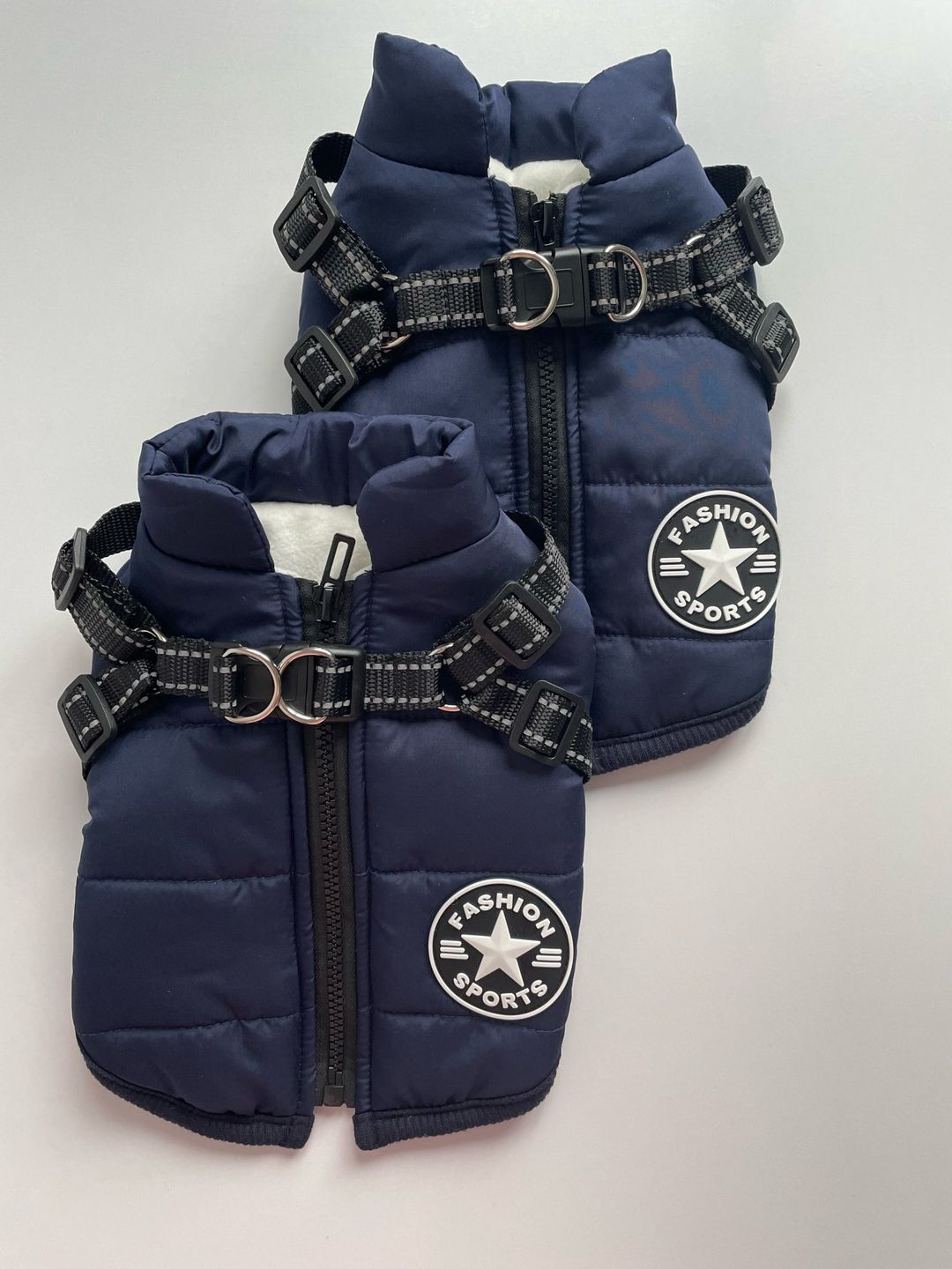 Customer photo review of FurryKing™ 3 in 1 Winter Jacket