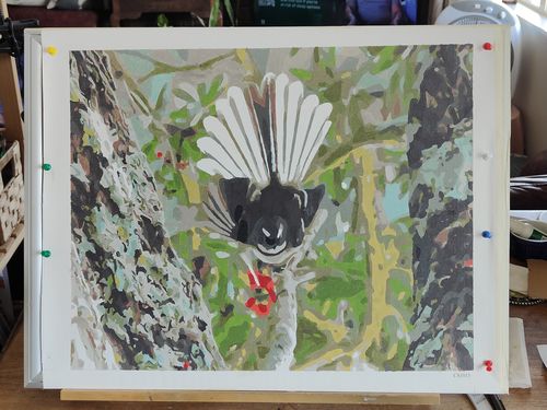 Customer photo review of Fantail - Piwakawaka