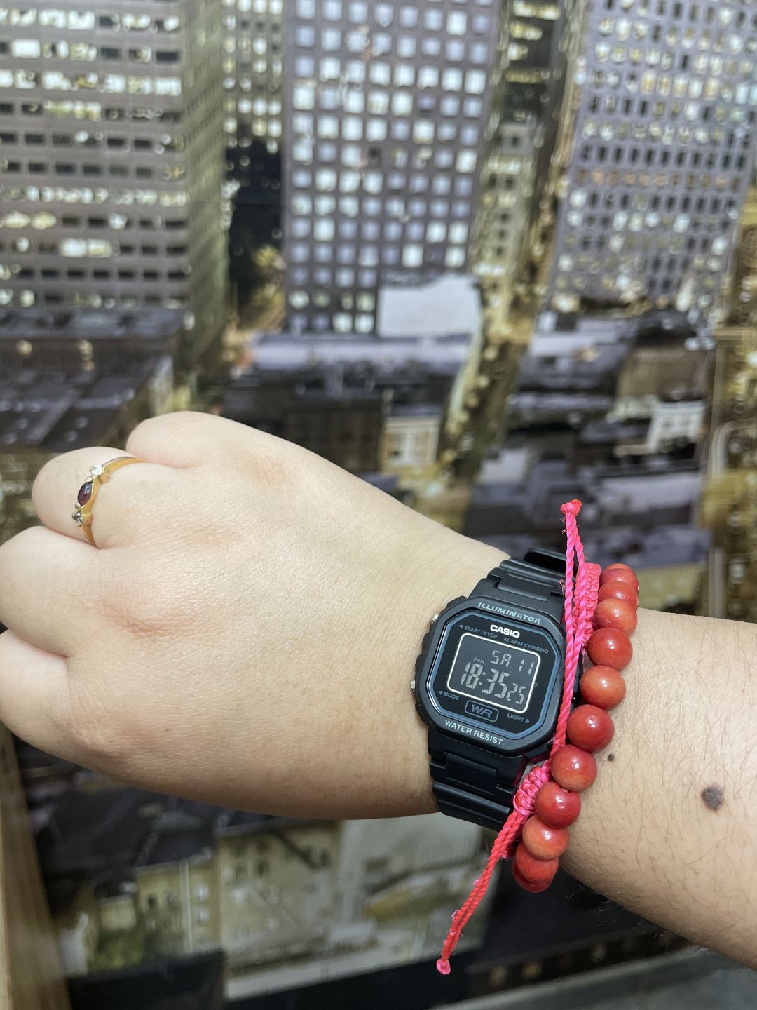 Customer photo review of Reloj Casio Vintage LA-20WH-1BDF Negro