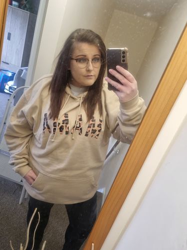 Customer photo review of Mama Leopard Hoodie 00 (MRK X)