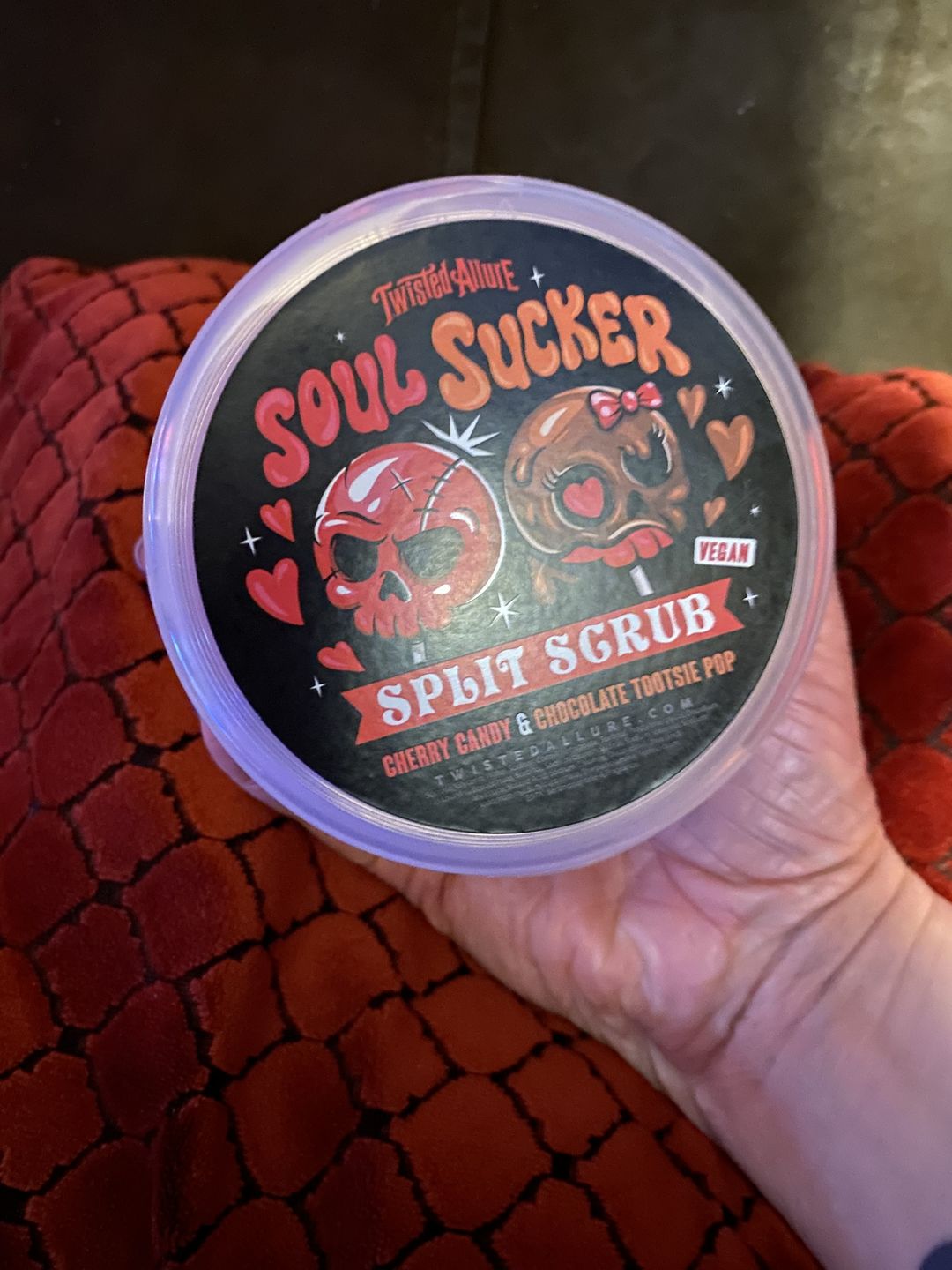 Customer photo review of Soul Sucker Split Scrub