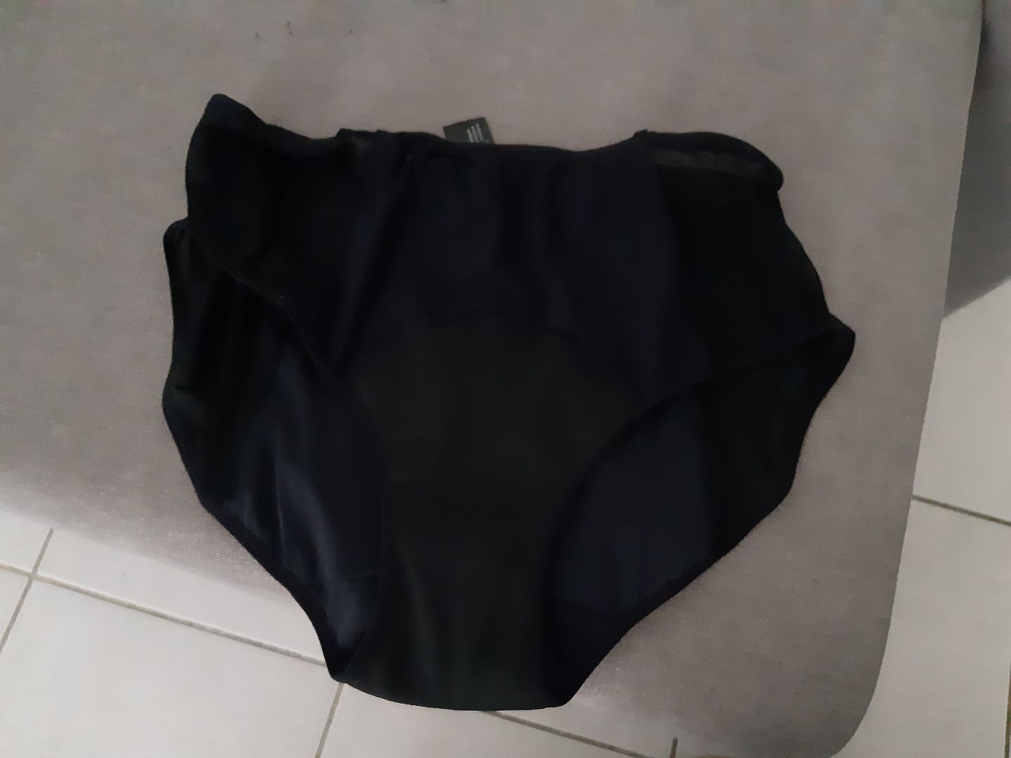 Customer photo review of Culotte Menstruelle gainante Clara (taille haute)