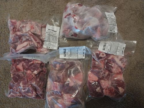 Customer photo review of Halal Full Goat