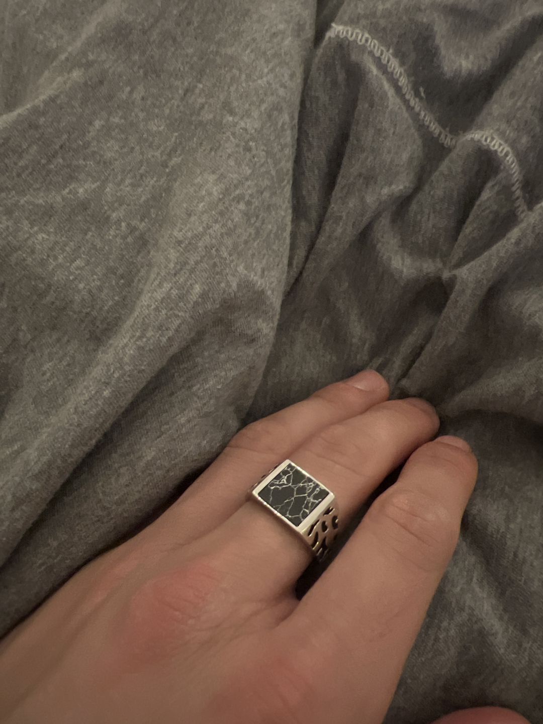 Customer photo review of SCRATCHED. - 925 SILVER