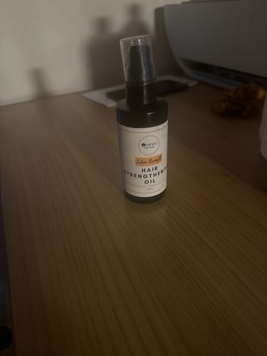 Customer photo review of Hair Strengthening Oil - Extra Strength
