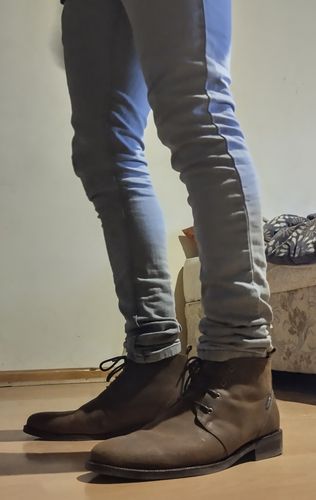 Customer photo review of Zapatos Sanhattan