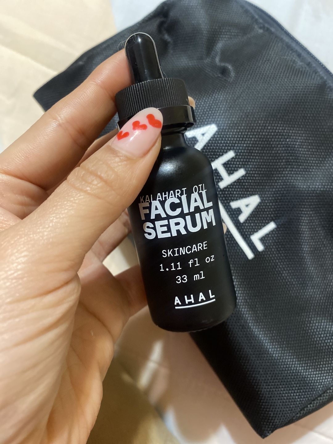 Customer photo review of Serum Facial con Aceite de Kalahari | Ahal Bio Cosmética