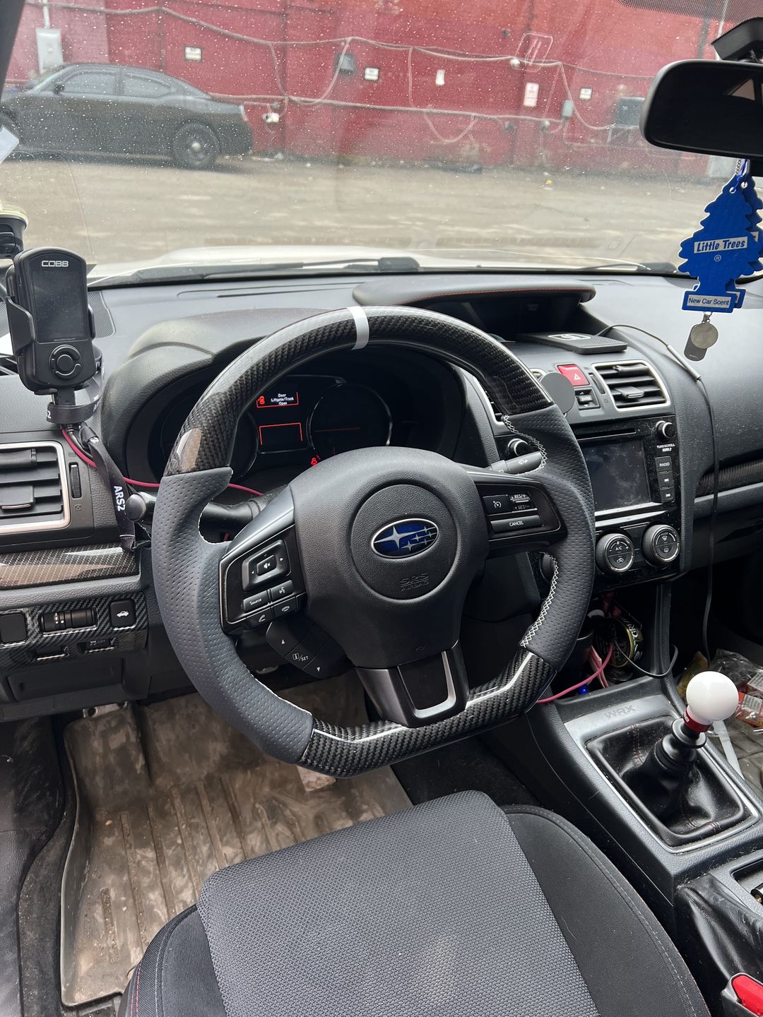 Customer photo review of 2015-21 Carbon D-Shape Steering Wheel