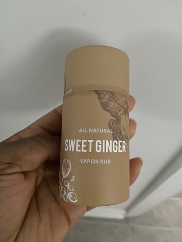 Customer photo review of North Carolina Sweet Ginger Rub