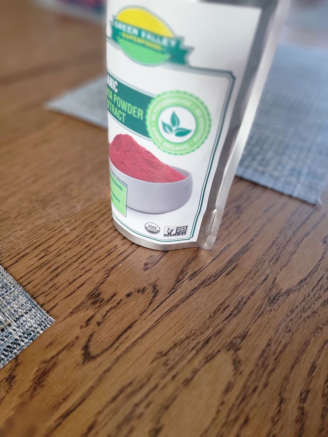 Customer photo review of Organic Aronia Berry Powder