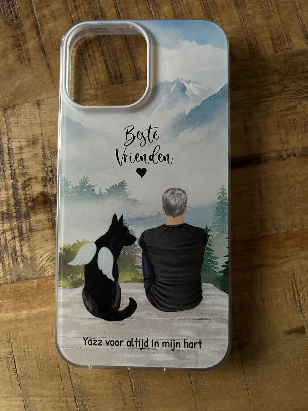 Customer photo review of Onderweg met huisdier - Gepersonaliseerd Telefoonhoesje