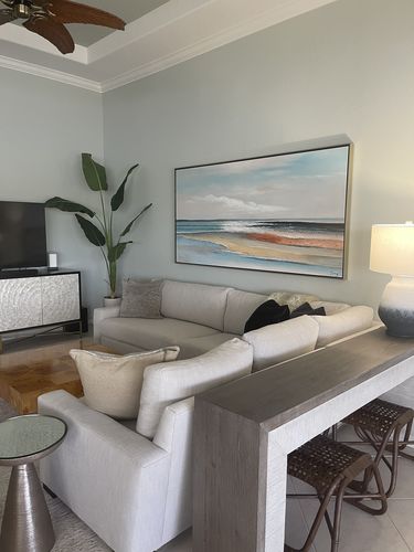 Customer photo review of Luxury Abstract Painting #ABAP18