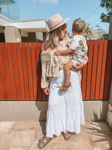 Customer photo review of Byron Pant Crisp White