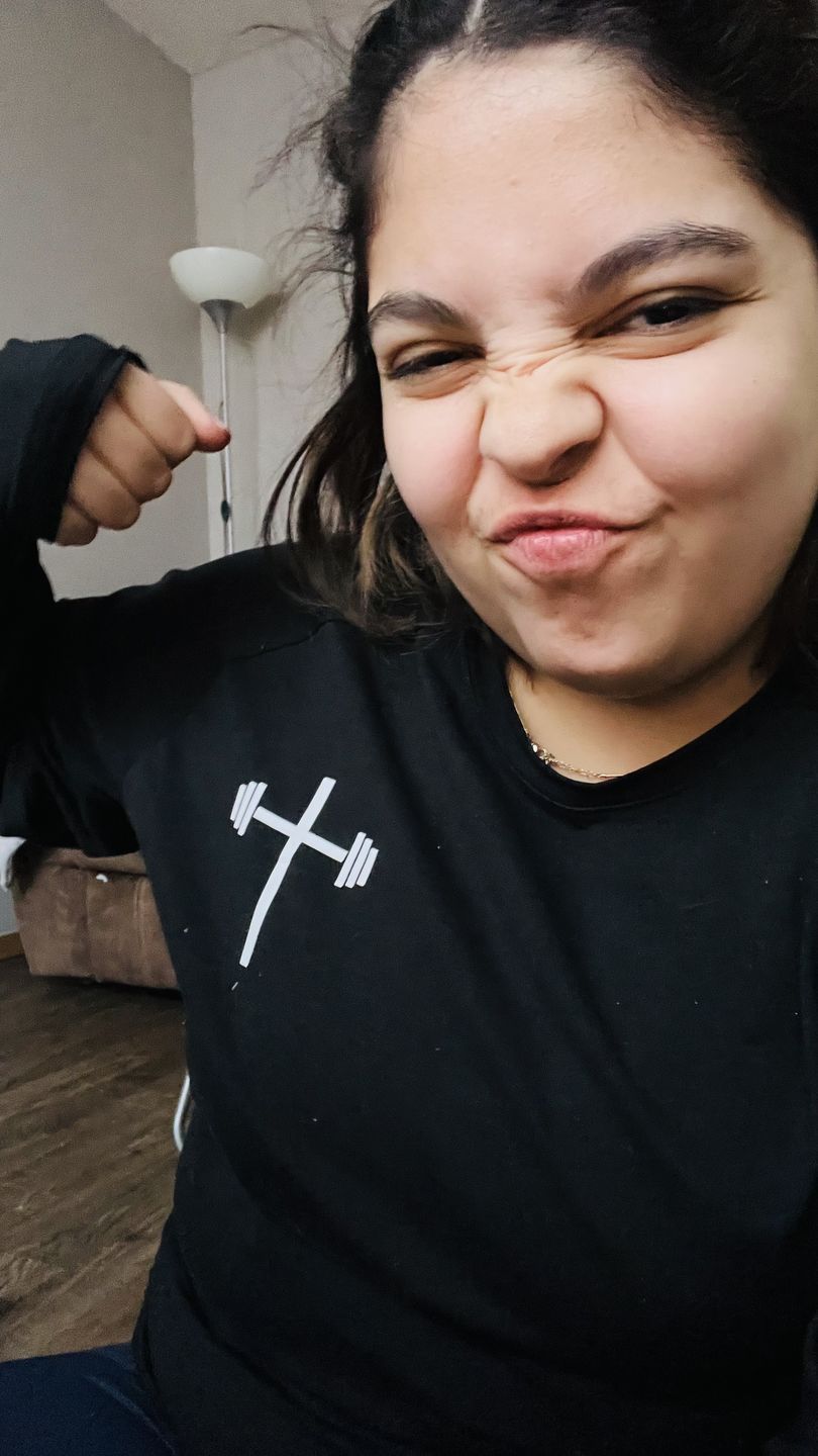 Customer photo review of Long Sleeve Performance Tee