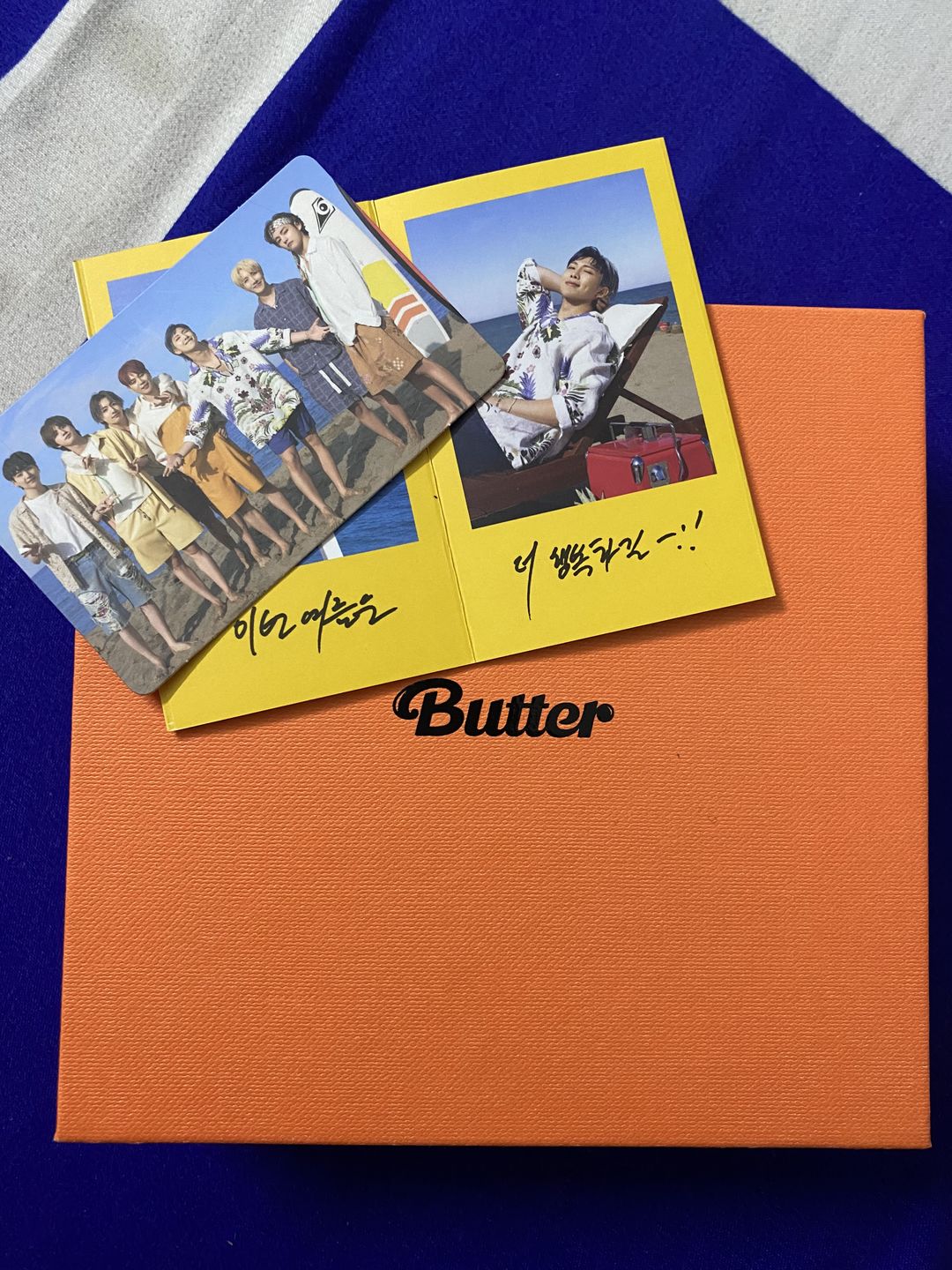 Customer photo review of BTS - SINGLE ALBUM [BUTTER]