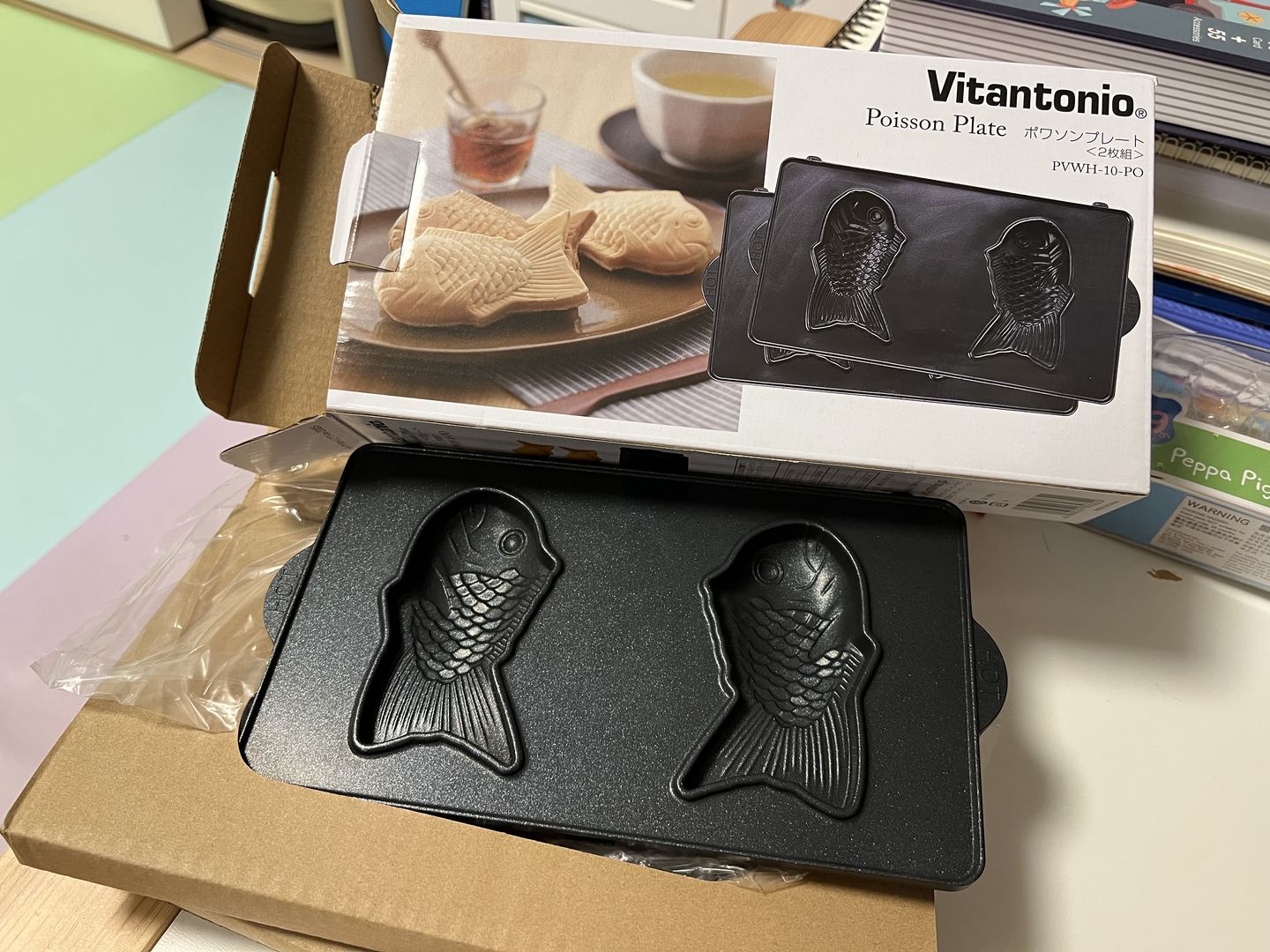Customer photo review of Vitantonio 鯛魚燒烤盤 (Vitantonio 多功能窩夫機專用)