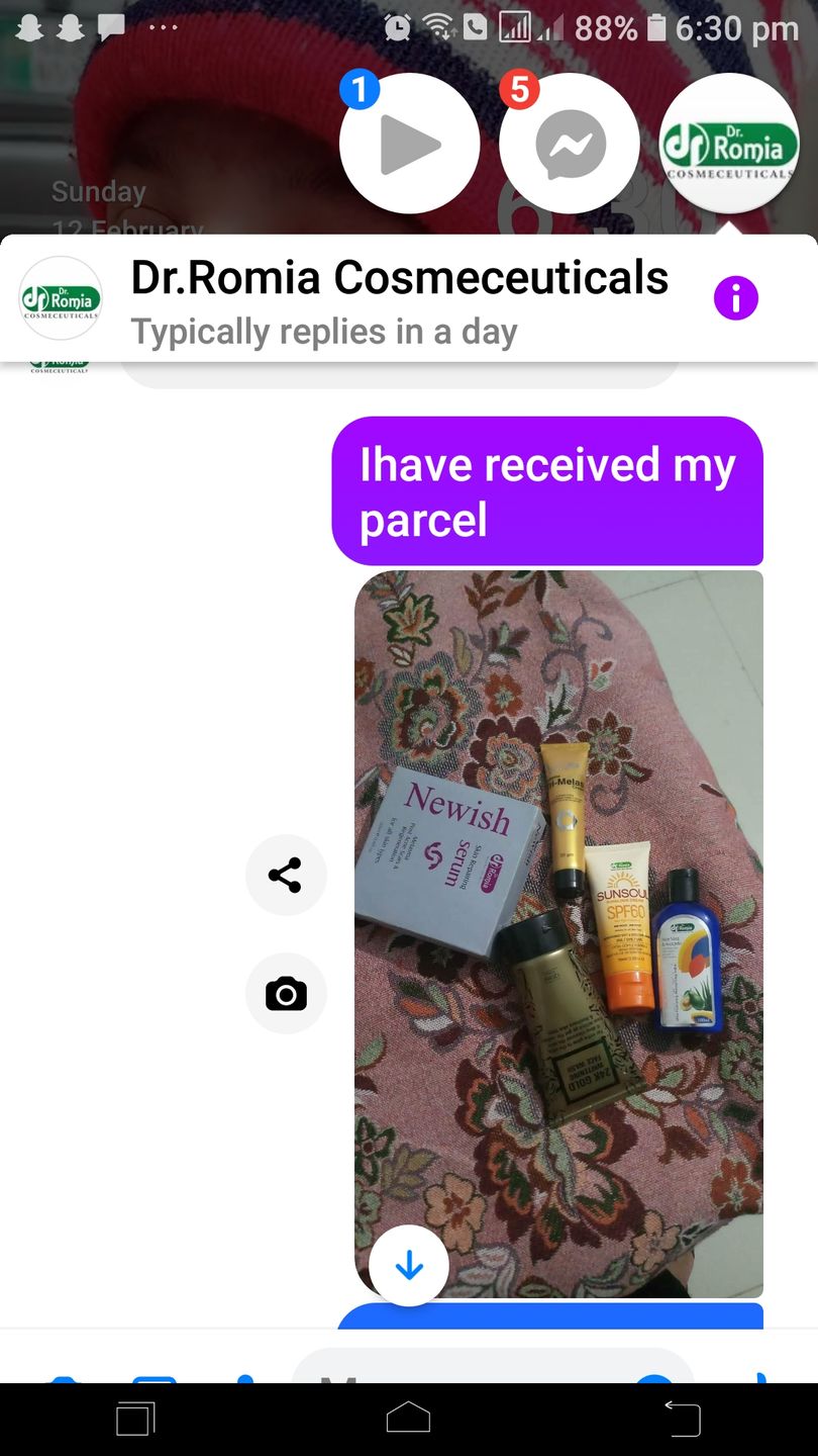 Customer photo review of 24K GOLD – BEST WHITENING FACE WASH