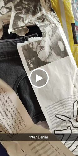 Customer video review of Mid Rise Bootcut Denim Jeans (Charcoal Grey)