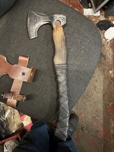 Customer photo review of Special Mystery Axe!