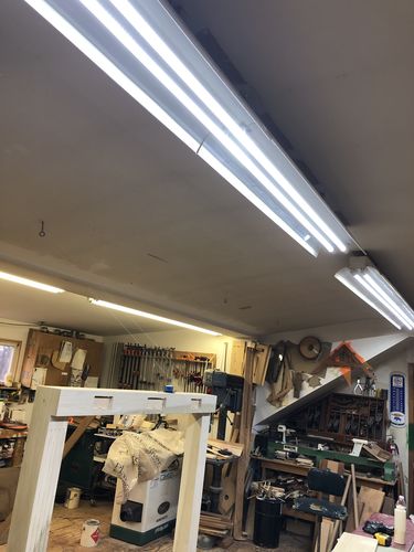 Customer photo review of 8ft 40W LED Tube - R17D Base - High Output Base - Bypass - (ETL)