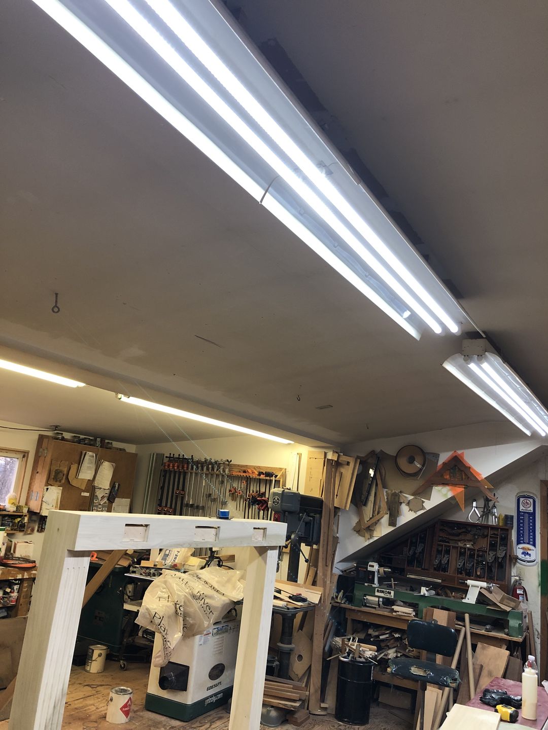 Customer photo review of 8ft 40W LED Tube - R17D Base - High Output Base - Bypass - (ETL)