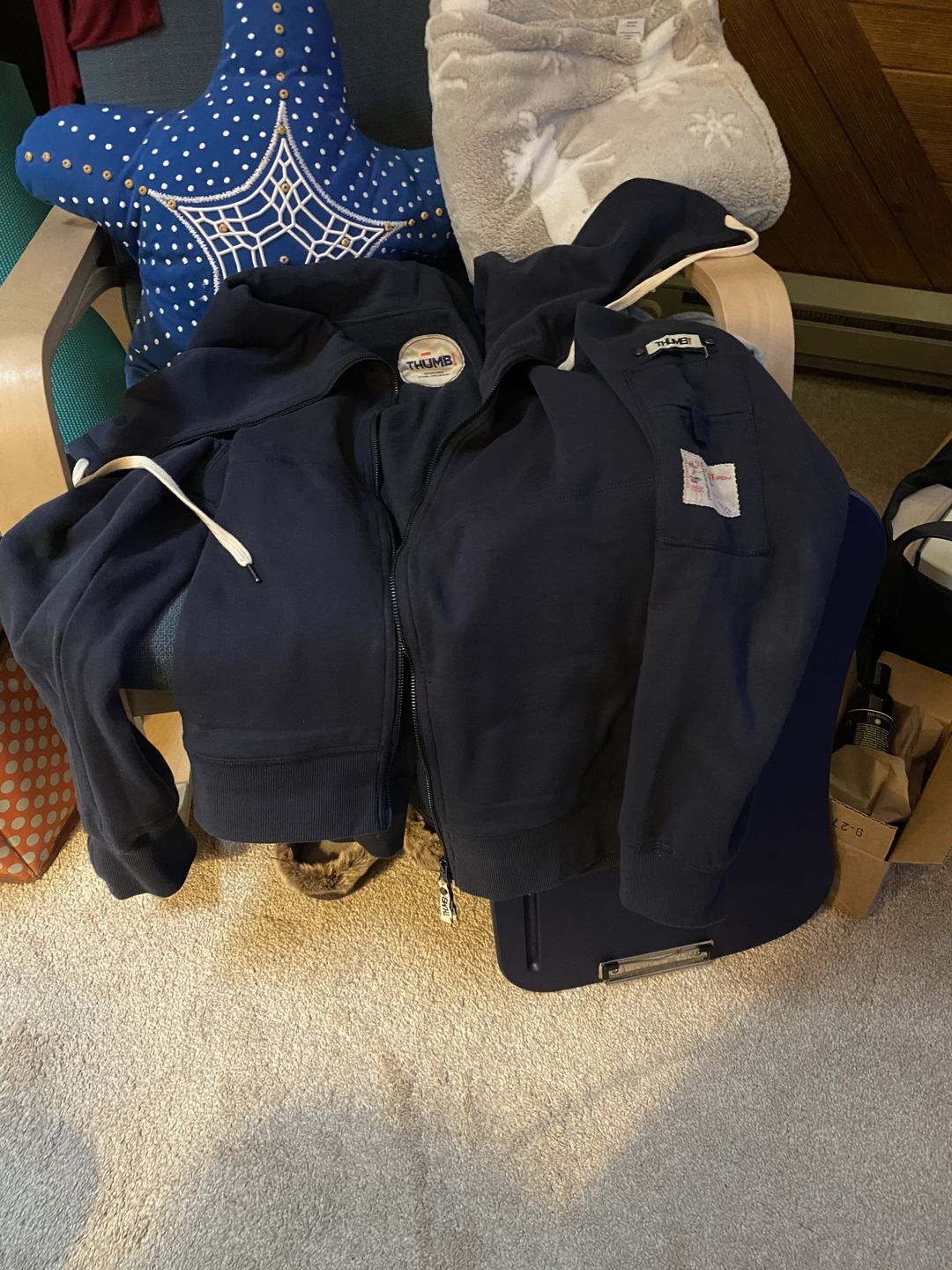 Customer photo review of THE CASEY FLEECE