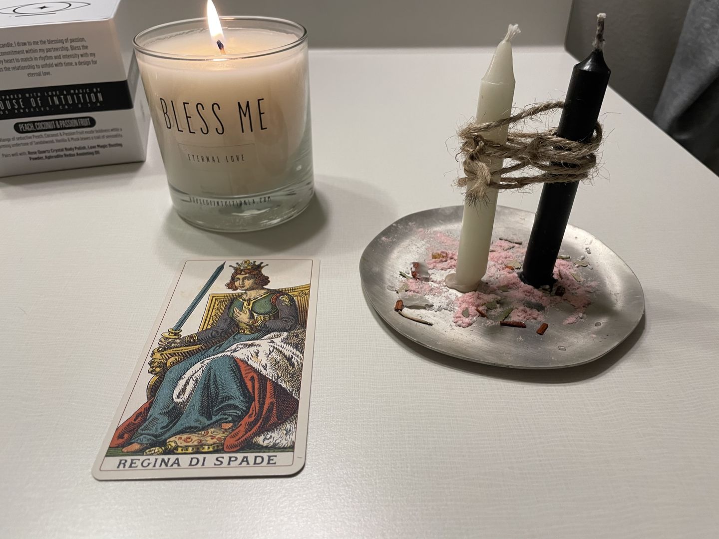 Customer photo review of "Bless me with Eternal Love" Affirmation Soy Candle