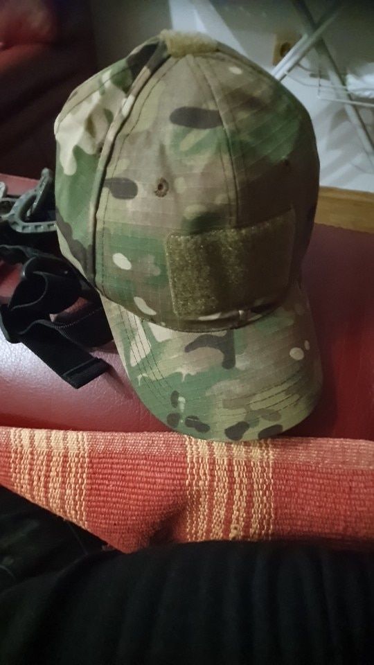 Customer photo review of Casquette militaire camouflage