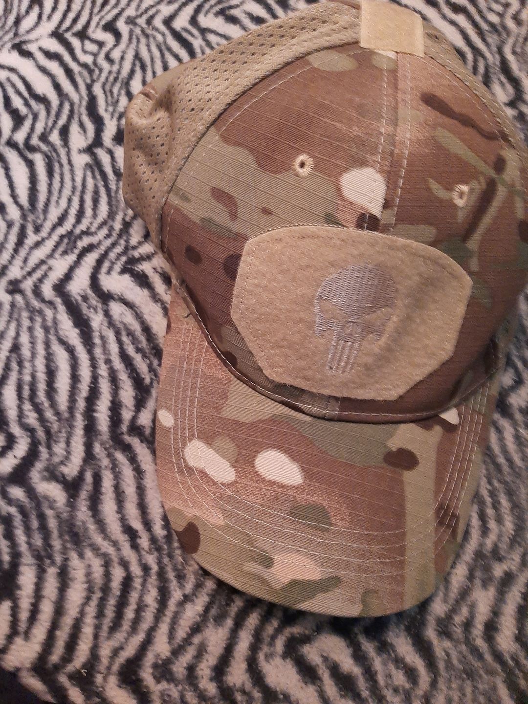 Customer photo review of Casquette Punisher