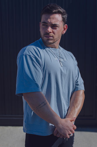 Customer photo review of Supernova Boxer T- Ice Grey