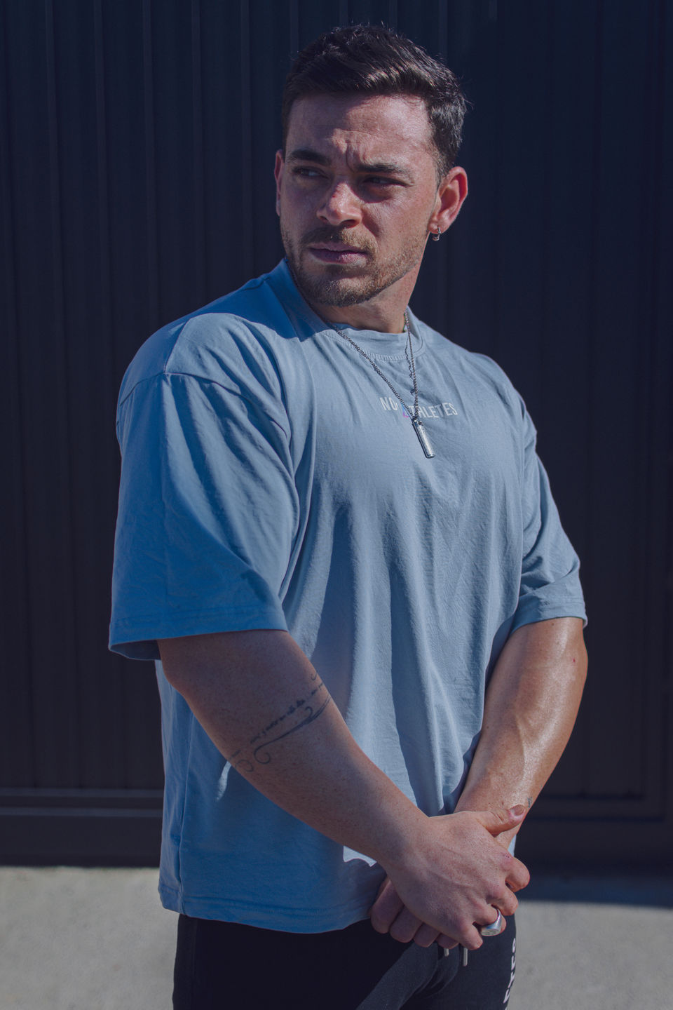 Customer photo review of Supernova Boxer T- Ice Grey