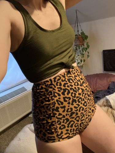 Customer photo review of Traveler Top | Olive Rib Knit