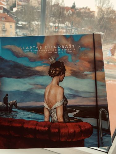 Customer photo review of Užrašinė „Slaptas dienoraštis, kuris sutvarkys širdies reikalus“