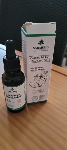 Customer photo review of Sarahbio - huile de pépins de figue de barbarie - 30 mL