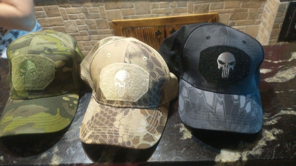 Customer photo review of Casquette Punisher
