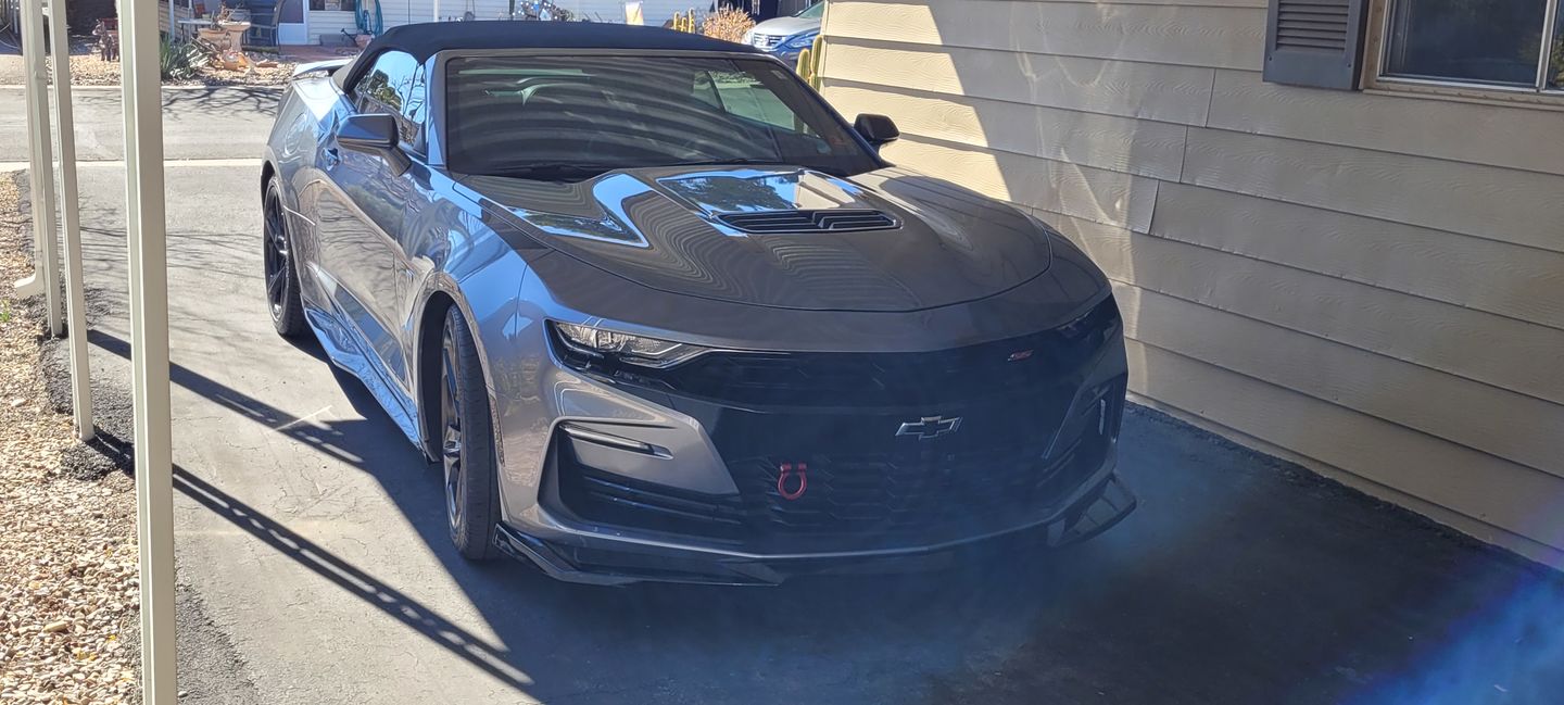 Customer photo review of Camaro ZL1 Conversion Front Splitter & Side Skirts