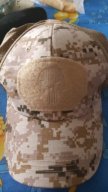 Customer photo review of Casquette Punisher