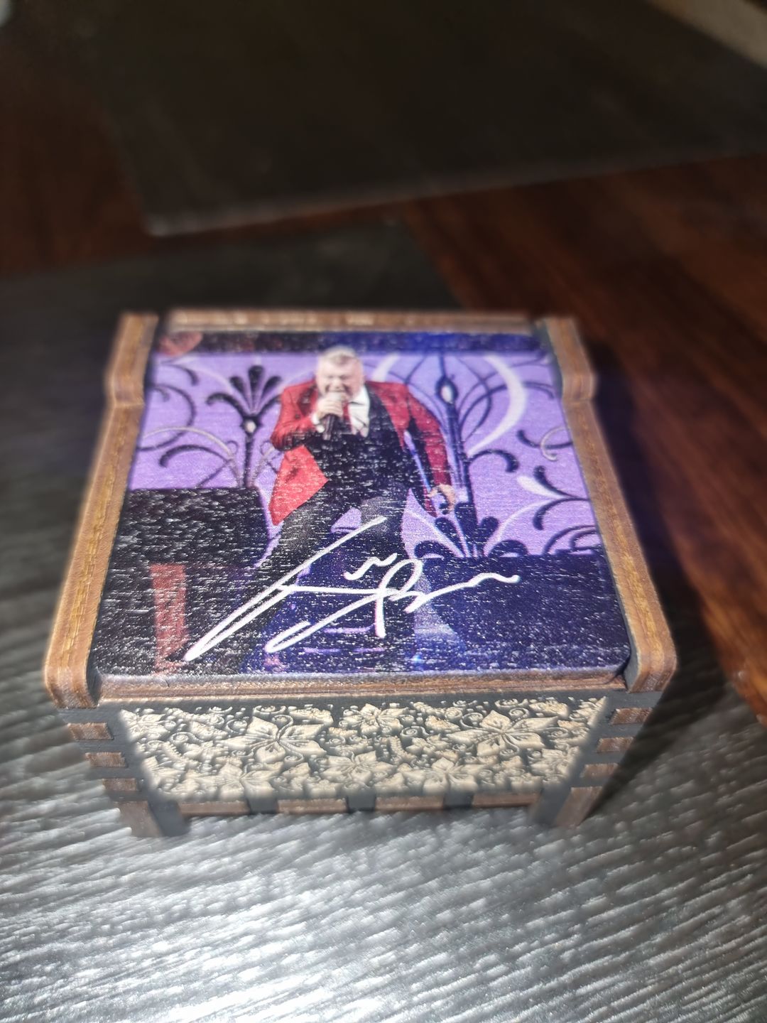 Customer photo review of Custom Digital Music Box - Any song, tune, or voice