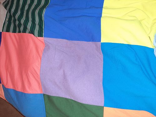 T-shirt quilt by Rebecca from PA