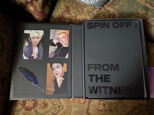 Customer photo review of ATEEZ 1st Single Album:  Spin Off:  From The Witness